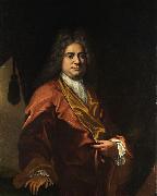 Portrait eines Herren im Hausmantel Giovanni Camillo Sagrestani